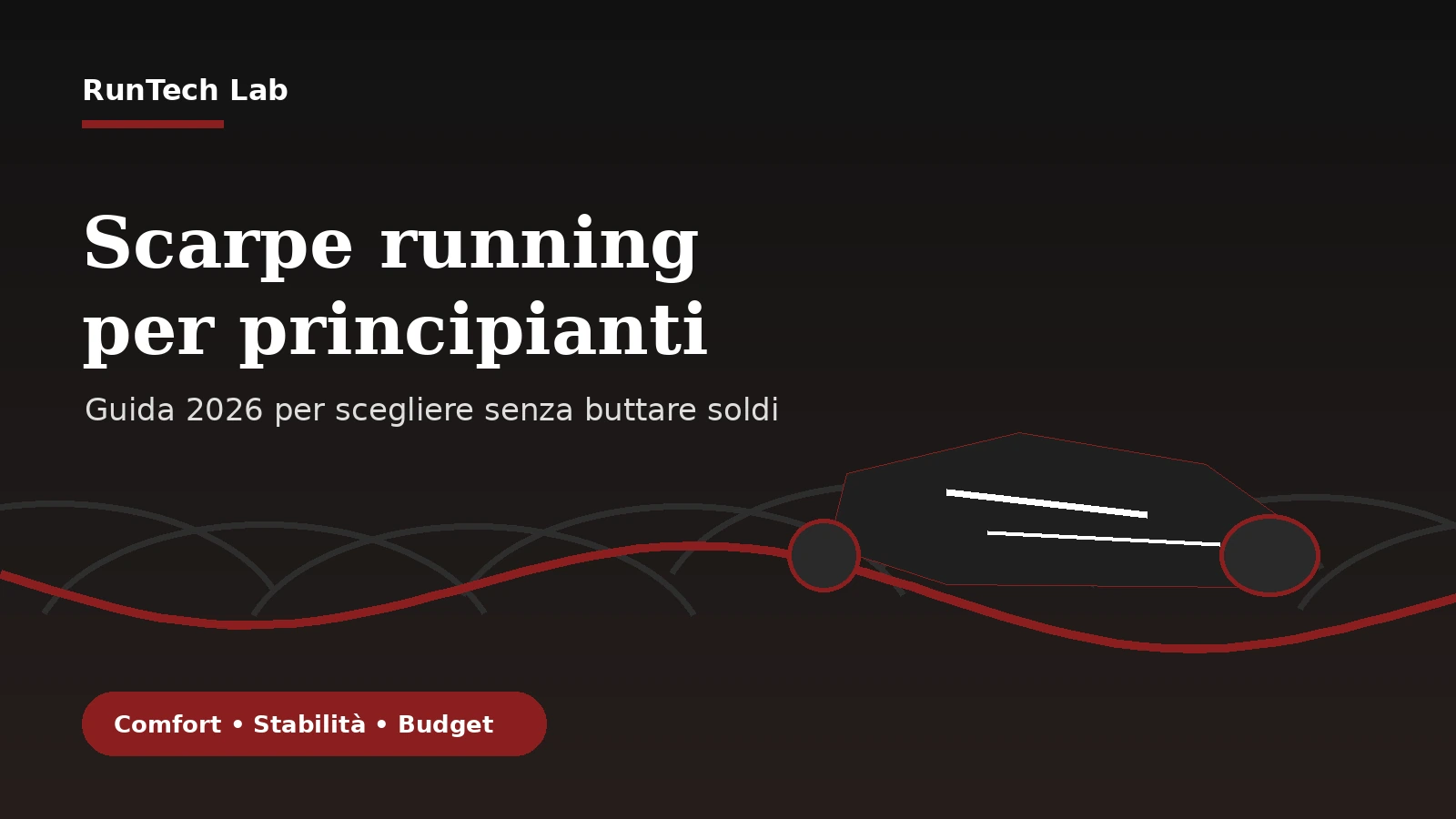 Scarpe running per principianti nel 2026